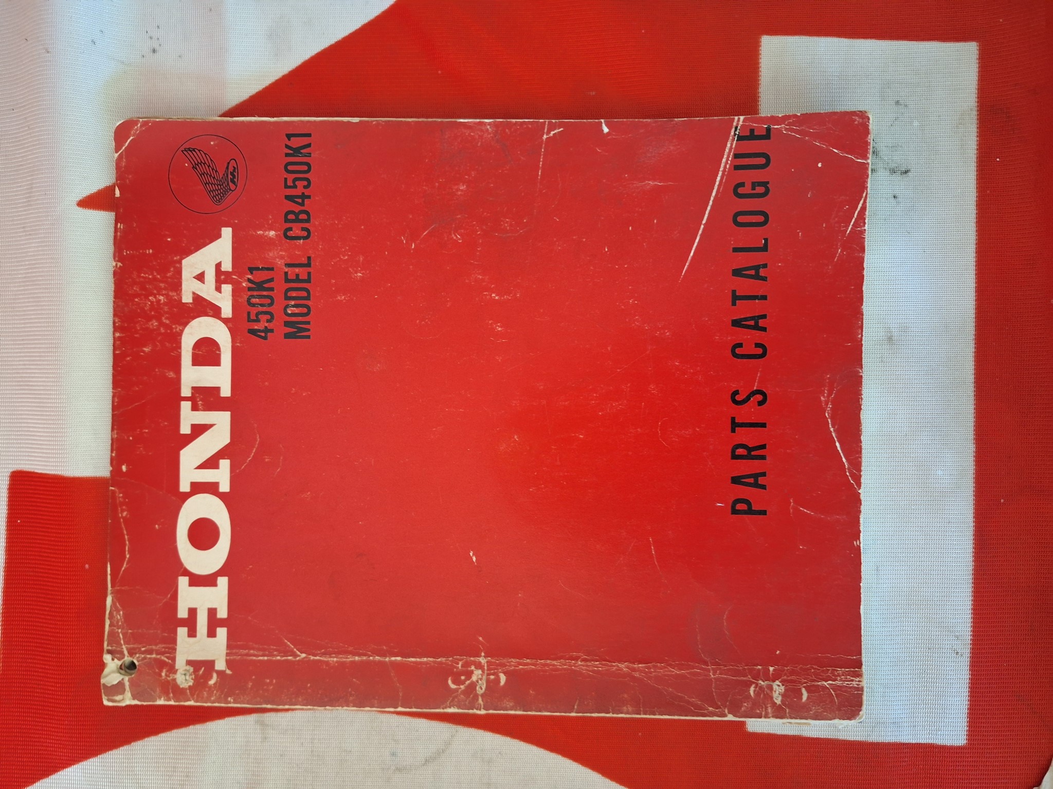 Bild von Ersatzteile-Katalog Honda  CB450K1